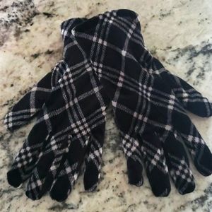 Thinsulate Bkack and White Checkered Gloves